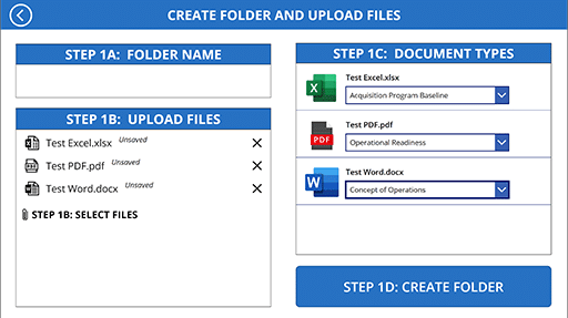 Creat Folder and Upload Files